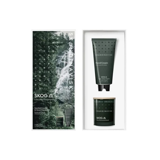 Skandinavisk SKOG Scented Candle & Hand Cream Giftset