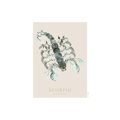 All by Voss Skorpionen plakat