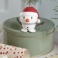 Hoptimist Soft Santa Snowman S, white