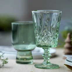 Lyngby Glas Sorrento vandglas 4 stk., grøn