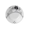 Royal Copenhagen Sort Mega Riflet dyb tallerken Ø 21 cm