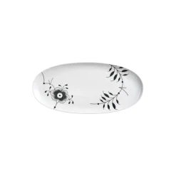 Royal Copenhagen Sort Mega Riflet fad 37 cm