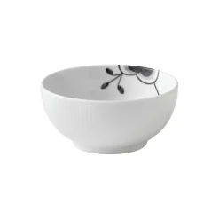 Royal Copenhagen Sort Mega Riflet skål 47 cl