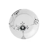 Royal Copenhagen Sort Mega Riflet tallerken nr. 6 Ø 27 cm