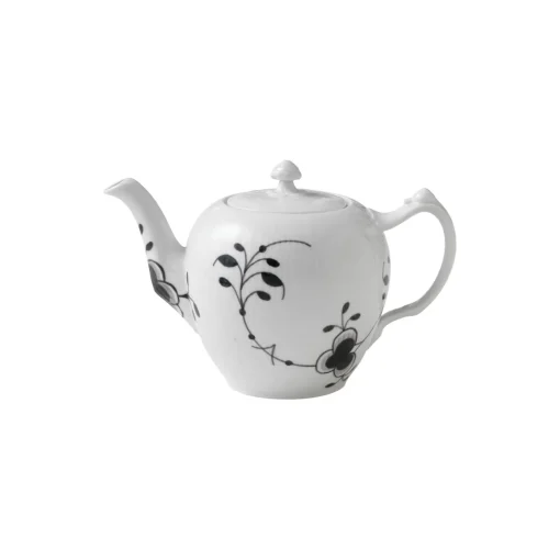 Royal Copenhagen Sort Mega Riflet tekande 100 cl