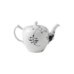 Royal Copenhagen Sort Mega Riflet tekande 100 cl