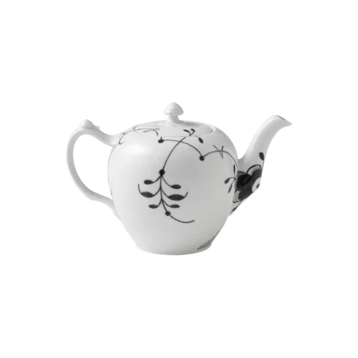 Royal Copenhagen Sort Mega Riflet tekande 100 cl