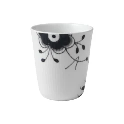 Royal Copenhagen Sort Mega Riflet termokop 29 cl