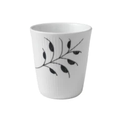Royal Copenhagen Sort Mega Riflet termokop 29 cl