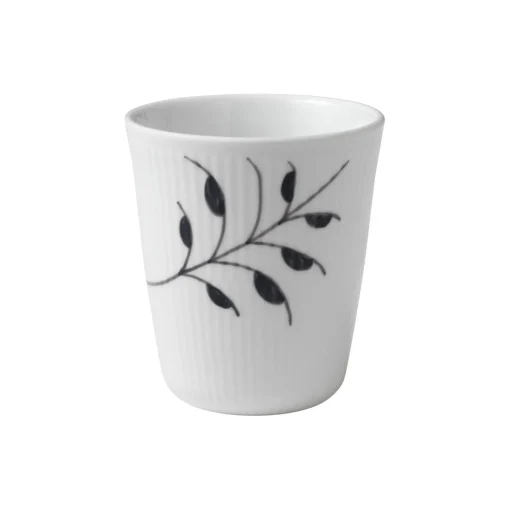 Royal Copenhagen Sort Mega Riflet termokop 29 cl