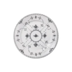 Royal Copenhagen Sort Musselmalet Halvblonde tallerken Ø 22 cm