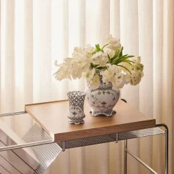 Royal Copenhagen Sort Musselmalet Helblonde vase 22 cm