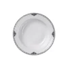 Royal Copenhagen Sort Riflet Blonde dyb tallerken Ø 21 cm