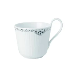 Royal Copenhagen Sort Riflet Blonde højhankskop 33 cl