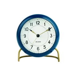 Arne Jacobsen Clocks Station bordur, petroleum