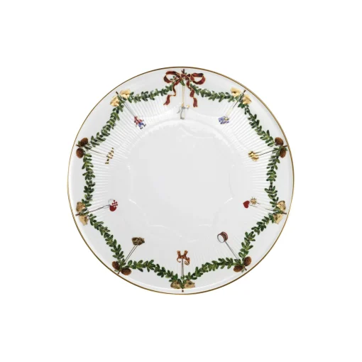 Royal Copenhagen Stjerne Riflet fad Ø 32 cm