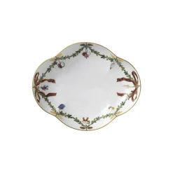 Royal Copenhagen Stjerne Riflet Jul fad 22 cm