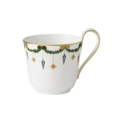 Royal Copenhagen Stjerne Riflet Jul højhankskop 33 cl