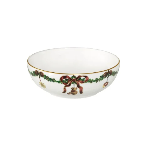 Royal Copenhagen Stjerne Riflet Jul skål 50 cl