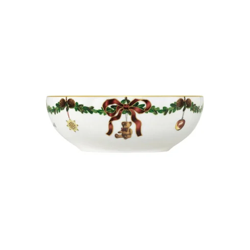 Royal Copenhagen Stjerne Riflet Jul skål 50 cl