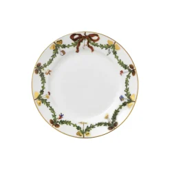 Royal Copenhagen Stjerne Riflet Jul tallerken Ø 19 cm
