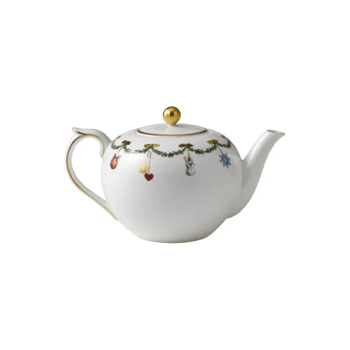 Royal Copenhagen Stjerne Riflet Jul tekande 140 cl