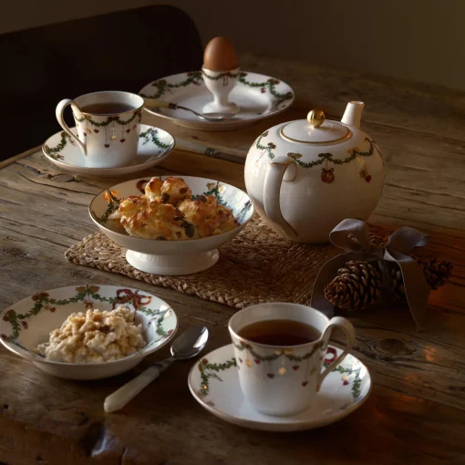 Royal Copenhagen Stjerne Riflet Jul tekande 140 cl