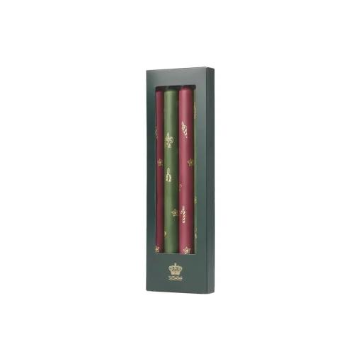 Royal Copenhagen Stjerne Riflet Julelys 4 stk.