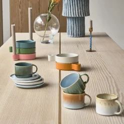 Villa Collection Styles espressokop 2 stk., blå/amber