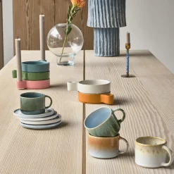 Villa Collection Styles espressokop 2 stk., grøn/blå