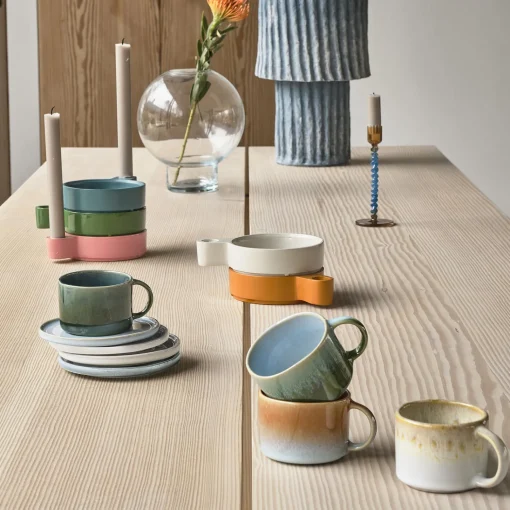 Villa Collection Styles espressokop 2 stk., grøn/blå