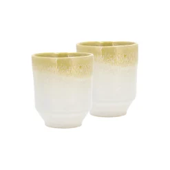 Villa Collection Styles krus 2 stk., gul/creme