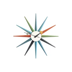 Vitra Sunburst vægur, multi colour