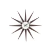 Vitra Sunburst vægur, walnut