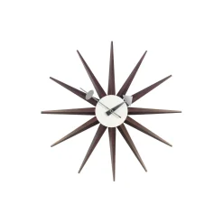 Vitra Sunburst vægur, walnut