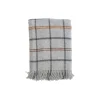 Klippan Yllefabrik Tartan plaid, light grey