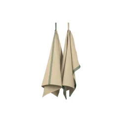 EKTA Living Tea towel herringbone twill 2 stk.,