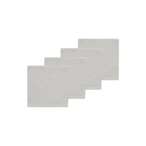 Södahl Tiles stofservietter, light grey