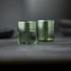 Lyngby Glas Torino shotglas 2 stk., grøn