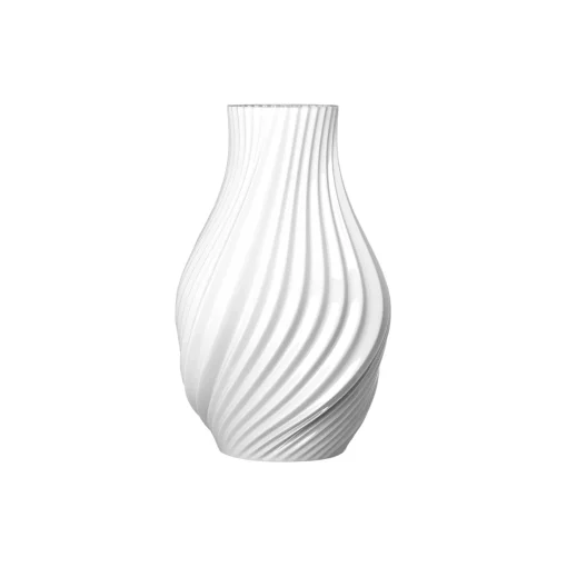 Lyngby Porcelæn Twist Vase 18 cm