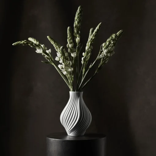 Lyngby Porcelæn Twist Vase 18 cm