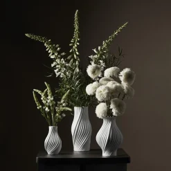 Lyngby Porcelæn Twist Vase 25 cm