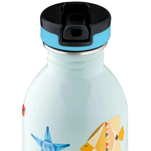 24Bottles Urban Drikkeflaske med Sports Låg, sea friends