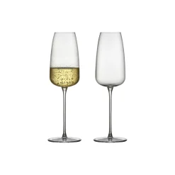 Lyngby Glas Veneto champagneglas 2 stk.