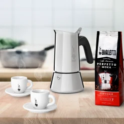 Bialetti Venus espressokande 4 kopper, sølv