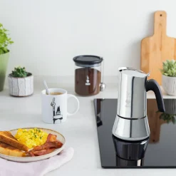 Bialetti Venus espressokande 6 kopper, sølv