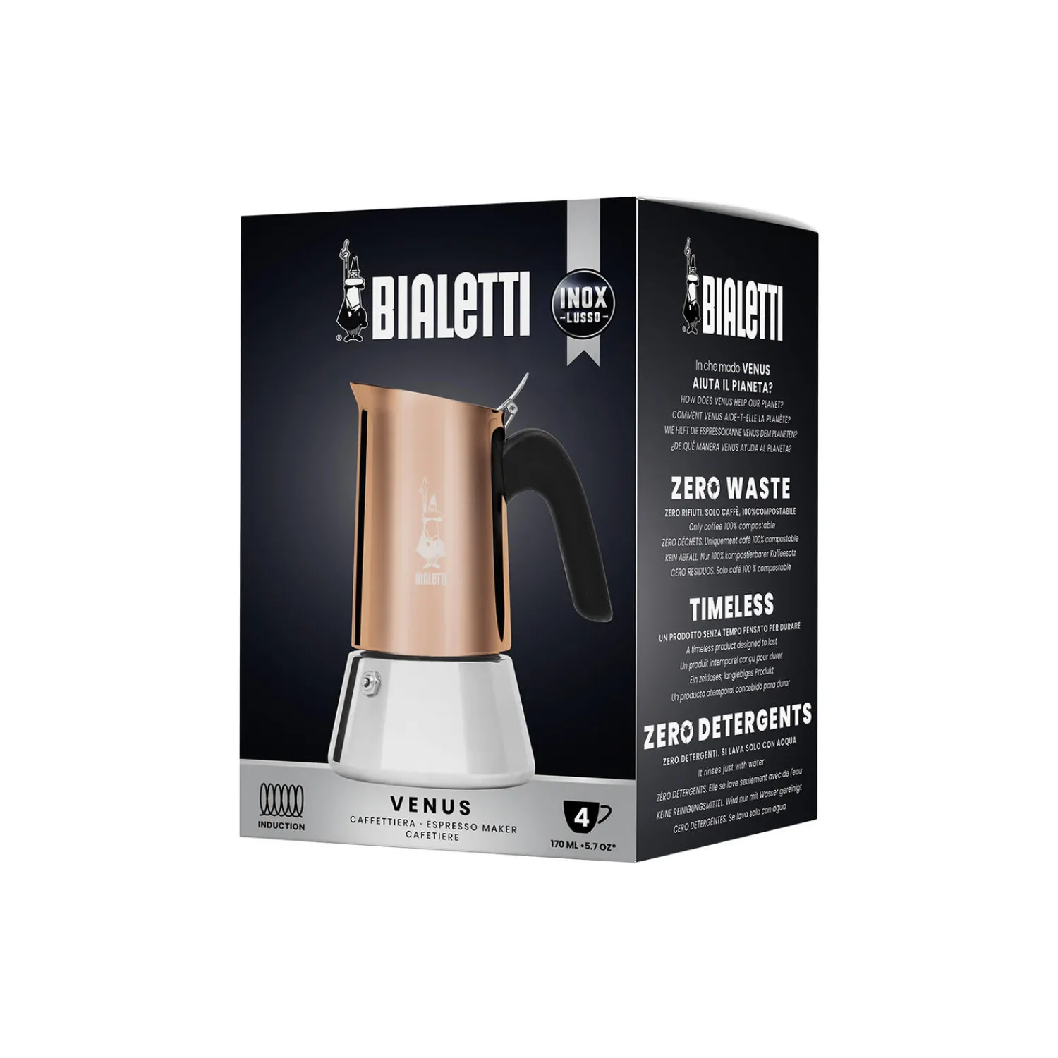 Bialetti Venus espressokande 4 kopper,