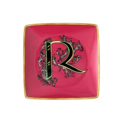 Rosenthal x Versace Vesace Alphabet Dish