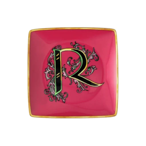 Rosenthal x Versace Vesace Alphabet Dish