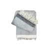 Klippan Yllefabrik Vilhelm plaid, grey